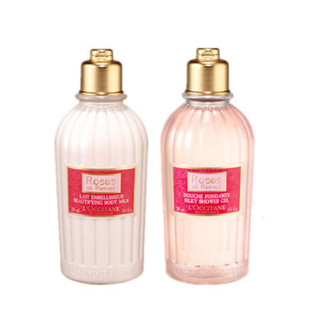 L'OCCITANE 欧舒丹 玫瑰身体护理礼盒（玫瑰沐浴露250ml+玫瑰身体乳250ml）