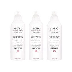 Natio 娜迪奥 玫瑰保湿系列 玫瑰爽肤水喷雾 200ml * 3瓶