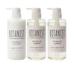 BOTANIST 植物洗发水 白色清爽型 490ml*2瓶 + 护发素*1瓶