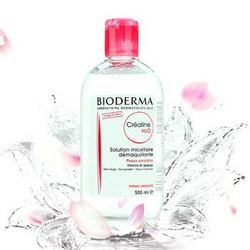 Bioderma贝德玛卸妆水温和舒妍 500ml粉水 干性敏感性肤质 全球购 面部护肤 粉色500ml