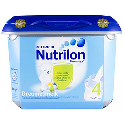 Nutrilon 诺优能 婴儿奶粉4段 800g （1-2岁） 安心罐 *3件