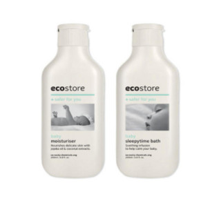 eco store 儿童睡眠沐浴液 200ml+儿童润肤乳 200ml