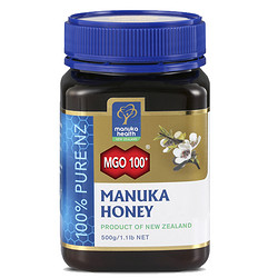 manuka health 蜜纽康 MGO100+麦卢卡蜂蜜 500克  *2件