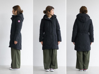 Canada Goose 2017新款 KINLEY PARKA 女士中长款羽绒外套