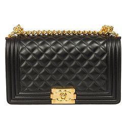  Chanel 香奈儿 BOY CHANEL 中号单肩斜挎包