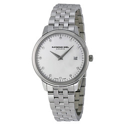 RAYMOND WEIL 蕾蒙威 TOCCATA系列 5388-ST-65081 女士镶钻时装腕表