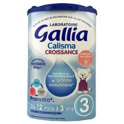 自营                佳丽雅（gallia） 法国达能 佳丽雅 gallia婴幼儿配方奶粉标准型3段(12个月以上)800克
