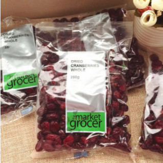 The Market Grocer 整粒蔓越莓干 250g*3袋装