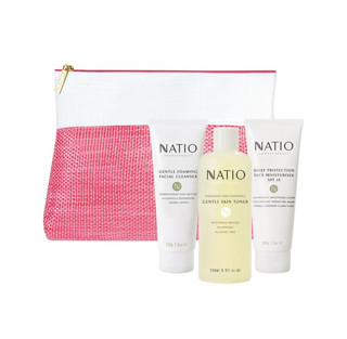 NATIO 娜迪奥 护肤精选3件套（洁面100g+爽肤水250ml+乳液100g）