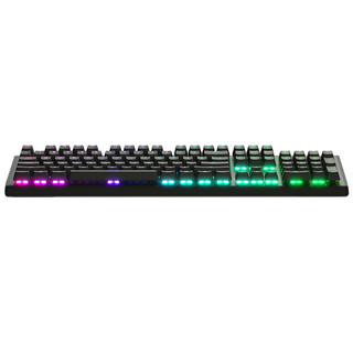 steelseries 赛睿 APEX M750 104键 有线机械键盘 黑色 赛睿QX2红轴 RGB