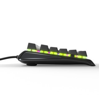 steelseries 赛睿 APEX M750 104键 有线机械键盘 黑色 赛睿QX2红轴 RGB