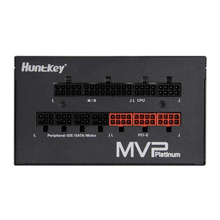 Huntkey 航嘉 MVP P850 80PLUS白金 电脑电源 850W