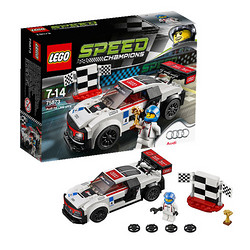 LEGO 乐高 超级赛车系列 75873 奥迪R8 LMS 