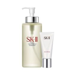 SK-II 洁面保湿基础护肤（洁面霜120g+神仙水330ml）