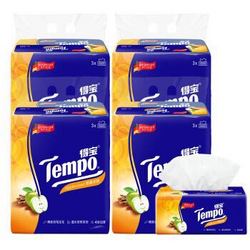 Tempo 得宝 抽纸 软抽4层90抽 （3包4提装） *3件 +凑单品