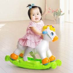 Huile TOY'S 汇乐玩具 快乐摇摇马 *2件 +凑单品