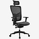 震旦 AURORA 电脑椅 人体工学办公椅子 家用智能线控全网椅 CEMB-01GSFLC(M)M 黑色