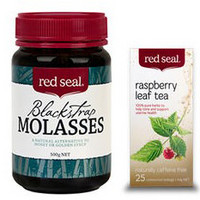 Red Seal 红印 覆盆子花草茶20包+Red Seal 红印 黑糖 500g