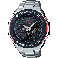 CASIO 卡西欧 G-SHOCK G-Steel GSTS100D-1A4 男士太阳能腕表