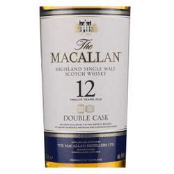 麦卡伦（MACALLAN）洋酒 12年蓝钻单一麦芽苏格兰威士忌700ml 3件8折 叠加500-20券 320一瓶