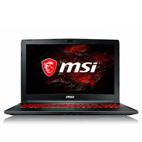 MSI 微星 GL62M 7RDX-1642CN 15.6英寸游戏本（i5-7300HQ、8GB、1TB、GTX 1050Ti 4G）