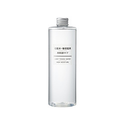 MUJI 无印良品 敏感肌用  舒柔化妆水高保湿型 400ml *2件