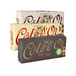 cote dor克特多金象 排块巧克力 纯味/牛奶/黑巧克力排150g*3