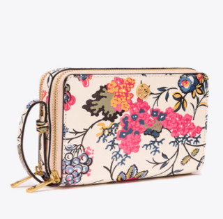 TORY BURCH 汤丽柏琦 PARKER FLORAL 女士迷你斜挎包