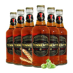 Tennent‘s 替牌 威士忌橡木桶啤酒 330ml*6瓶 *2件