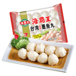 海霸王 台湾风味墨鱼丸 火锅食材 500g