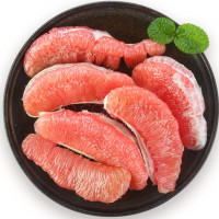 Melonend 美仑达 琯溪蜜柚 白心柚子 2粒装 2.5kg-3kg *2件
