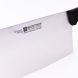  WUSTHUF 三叉 中式菜刀+磨刀器