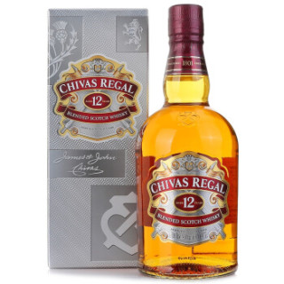 芝华士(Chivas)洋酒 12年苏格兰威士忌 700ml