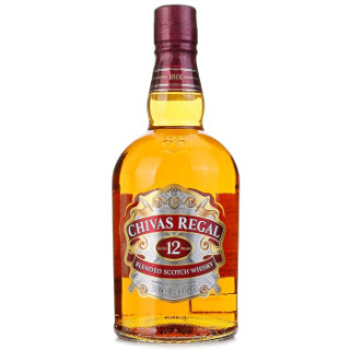 芝华士(Chivas)洋酒 12年苏格兰威士忌 700ml