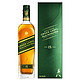 尊尼获加Johnnie Walker洋酒绿方绿牌15年苏格兰进口威士忌750ml *2件