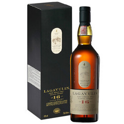 LAGAVULIN 乐加维林 16年苏格兰艾莱岛单一麦芽威士忌 700ml +凑单品 *3件