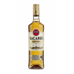 BACARDI 百加得 朗姆酒 金朗姆酒 750ml *4件