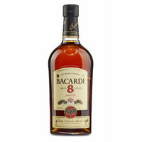 BACARDI 百加得 八年朗姆酒 1L+Orendain 欧联达因 墨西哥银标 Tequila 龙舌兰酒 750ml