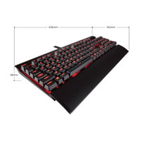 细节小改款:CORSAIR 美商海盗船 发布 K70/STRAFE RGB MK.2 机械键盘
