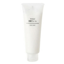 MUJI 无印良品 柔和泡沫洁面乳120ml 补水保湿 收缩毛孔 各种肤质通用 *5件