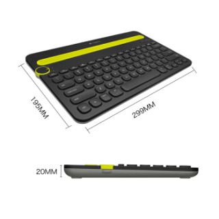 Logitech 罗技 K480 多设备蓝牙键盘