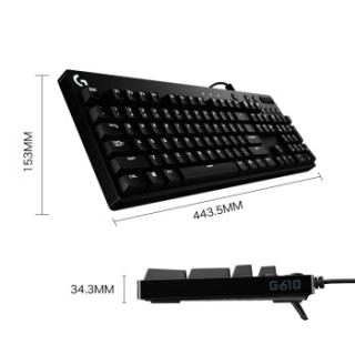 Logitech 罗技 G610 104键 有线机械键盘