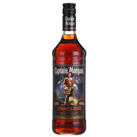 京东PLUS会员：Captain Morgan 摩根船长 牙买加黑朗姆酒 700ml