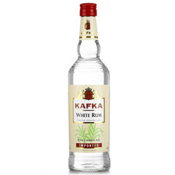 卡夫卡（Kafka）洋酒 白朗姆酒750ml