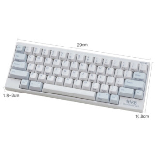 HHKB Professional2 Type-S 白色有刻版 静音版 静电容键盘