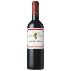 MONTES 蒙特斯 欧法梅洛 红葡萄酒 750ml *4件