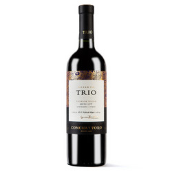 Concha y Toro 干露 三重奏 干红葡萄酒 750ml *3件