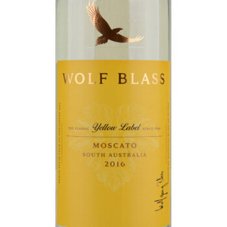 WOLF BLASS 纷赋 黄牌 莫斯卡托 白葡萄酒 750ml