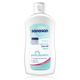 sanosan 哈罗闪 婴儿温和护肤油 200ml 