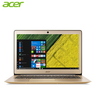 Acer 宏碁 蜂鸟 SF3 14英寸全金属轻薄笔记本（i7-7500U 8G 256G SSD IPS全高清 指纹识别 win10 ）日耀金